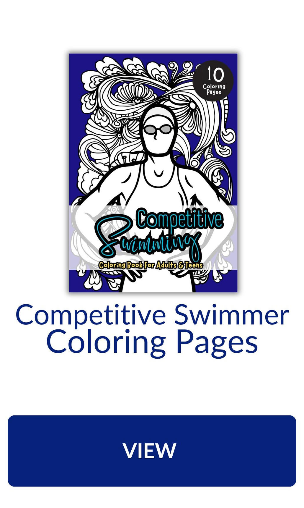 Motivational swimming coloring pages for teens and young adult swimmers Motivational swimming coloring pages for teens and young adult swimmers