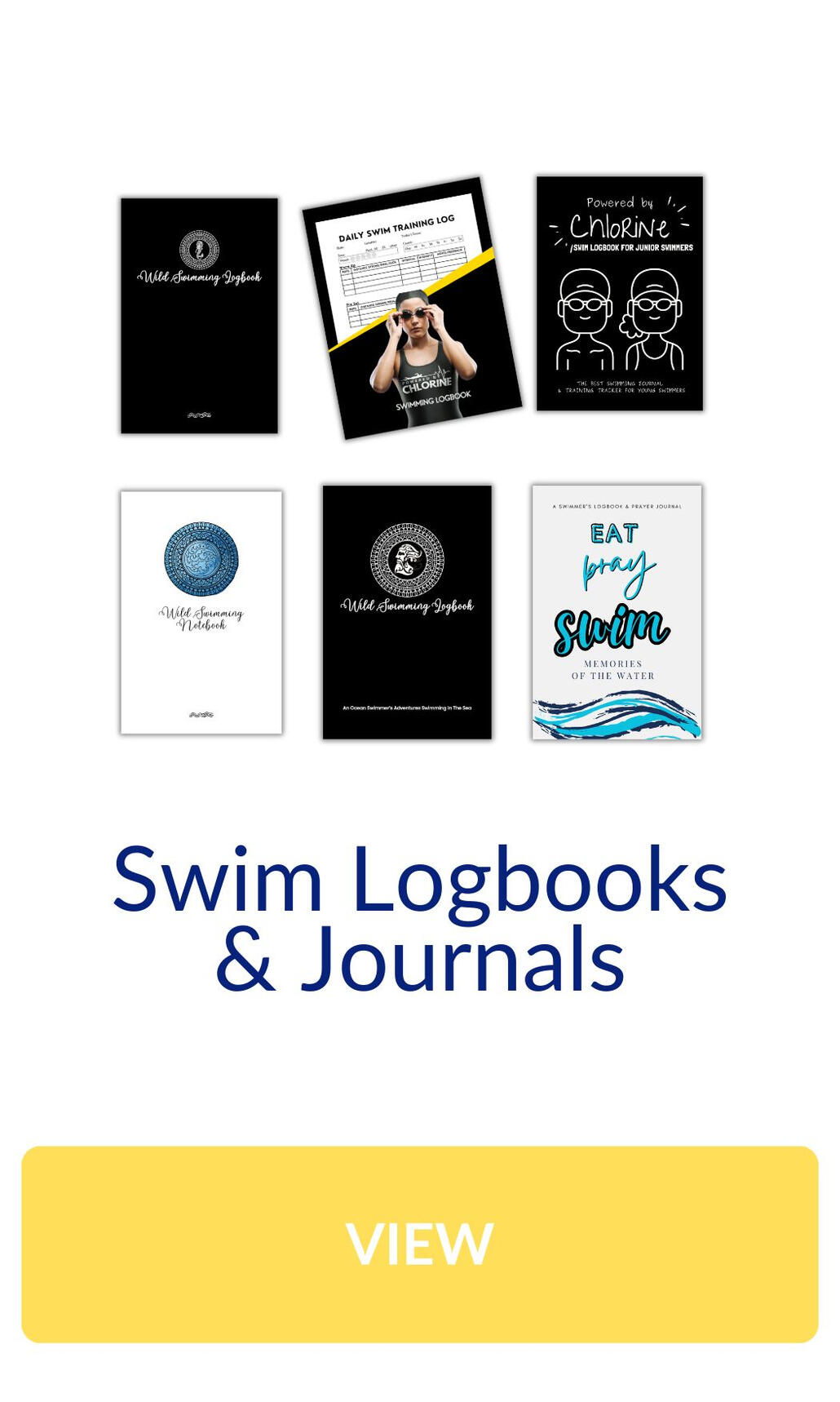Logbooks and Journals Swimming logbooks and swimmer journals